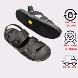 Dép quai hậu nam thời trang , Sandal nam quai chéo đế đúc mỏng dẻo  SDL8 trẻ trung thanh lịch đế mỏng êm chân 3