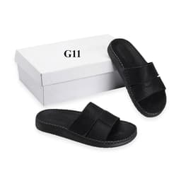 dép quai ngang da sáp nam Fashion, kiểu dáng trẻ trung, đế đúc liền khâu chỉ toàn bộ chắc chắn G7 8