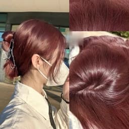 Thuốc nhuộm tóc tại nhà,  Thuốc nhuộm tóc màu NÂU ĐỎ không tẩy |  Cheeng+ 3