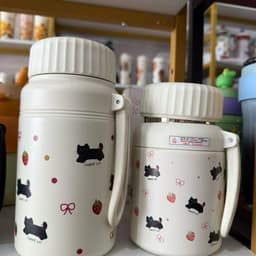 Cốc giữ nhiệt 700/1000ML Bình nước Capybara dung tích lớn Cốc giữ nhiệt bằng thép không gỉ cho bé trai và bé gái 5