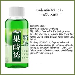 Tinh Mùi Câu Cá LÃO QUỶ – Hương Liệu Dụ Cá 5 Vị, Dễ Dính Cá 8