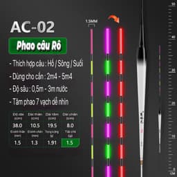 Phao câu_phao điện câu đơn,câu đài Sát Ngư cao cấp_đổi màu và không đổi màu/Chỉ định chuyên nhạy rô# 9