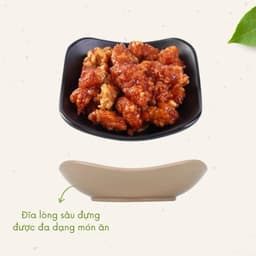 Combo 10 Đĩa nhựa vuông sâu Việt Nhật 2 size bé và trung, đĩa nhựa ABS cao cấp bền dày dặn nhà hàng 3