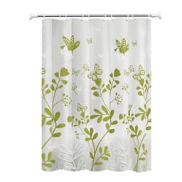 Shower Curtain Waterproof and Mildew-Proof Thickened Bathroom Curtain Set Bathroom Punch-Free Partition Curtain Door Window Hanging 0W5O 6