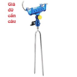 Chống Cần Câu Tay Bằng Kim Loại Kết Hợp Nhựa ABS, Xoay 360 Độ Chống Rỉ Tự Khóa Đa Năng Tiện Dụng SKK15 6