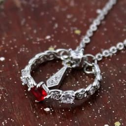 Dây Chuyền Thiên Quan Tứ Phúc Hoa Thành Tạ Liên Lồng Nhẫn Bone Ring - Vòng Cổ Cosplay Anime BL Cổ Phong 5