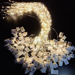 SỈ 100 đèn led đom đóm 1m sẵn pin làm hoa, hộp quà 2