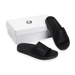dép quai ngang da sáp nam Fashion, kiểu dáng trẻ trung, đế đúc liền khâu chỉ toàn bộ chắc chắn G7 6