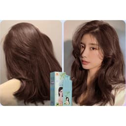 Thuốc nhuộm tóc tại nhà,  Thuốc nhuộm tóc màu NÂU CHOCOLATE không tẩy |  Cheeng+ 3