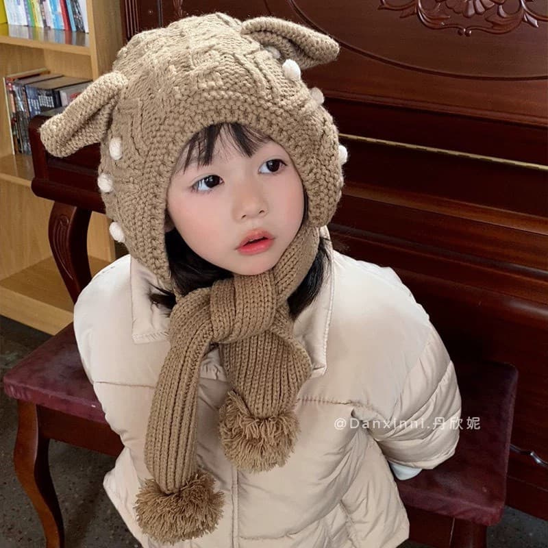 Mũ len đan Đồ xinh Vân Lee ms026 cho bé yêu các màu đến 5 tuổi