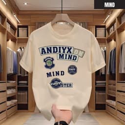 Áo thun cổ tròn nam nữ MIND form unisex, chất cotton thoáng mát, áo thun in local brand phong cách boy phố 4