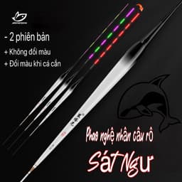 Phao điện câu đài ban đêm Sát Ngư cao cấp chuyên rô  siêu nhạy 1