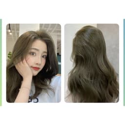 Thuốc nhuộm tóc tại nhà,  Thuốc nhuộm tóc màu NÂU RÊU không cần tẩy |  Cheeng+ 2