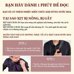 Nước Hoa Nam Blue Men 100ml - SANG TRỌNG, NAM TÍNH - Cam kết chính hãng 5