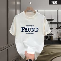 Áo thun cổ tròn unisex FRAUND chất cotton mềm mại, Tee shirt áo thun in phong cách boy phố trẻ trung 1