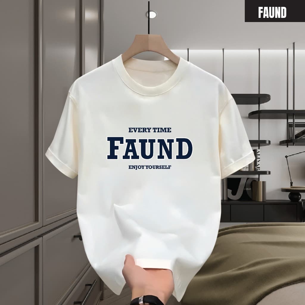 Áo thun cổ tròn unisex FRAUND chất cotton mềm mại, Tee shirt áo thun in phong cách boy phố trẻ trung