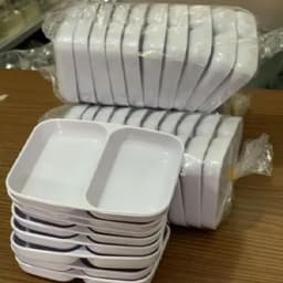 Combo 10 Đĩa Chấm nhựa phíp Việt Nhật đựng nước sốt nước chấm gia vị quán ăn bền đẹo 3