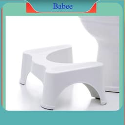Ghế kê chân bồn cầu cho bé AMIZIN Ghế kê chân toilet chống táo bón chống trơn trượt Babee 1