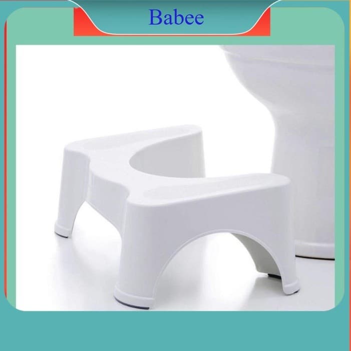 Ghế kê chân bồn cầu cho bé AMIZIN Ghế kê chân toilet chống táo bón chống trơn trượt Babee