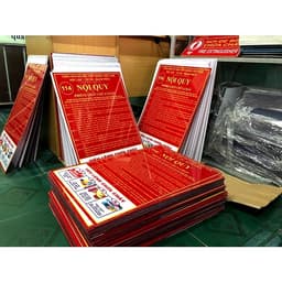 Nội quy,Tiêu lệnh, cấm lửa, cấm hút thuốc phòng cháy chữa cháy (5501) 3