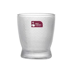 Bộ 6 chiếc cốc thủy tinh chấm bi , sang trọng thích hợp với nhiều đồ uống 280ml  Cao Cấp 4
