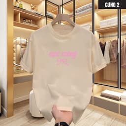 Áo thun nam nữ cổ tròn tay ngắn CƯNG form unisex chất cotton mềm mại, Tee shirt áo thun in local brand trẻ trung 3