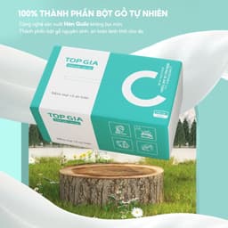 Thùng 20 Gói Giấy Rút Top Gia Chữ C, 100 Rút 4 Lớp Siêu Dai, Không Bị Bụi Giấy Chất Lượng Cao 4