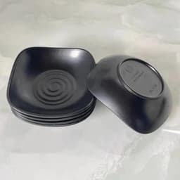 Combo 10 Đĩa nhựa vuông sâu Việt Nhật 2 size bé và trung, đĩa nhựa ABS cao cấp bền dày dặn nhà hàng 9