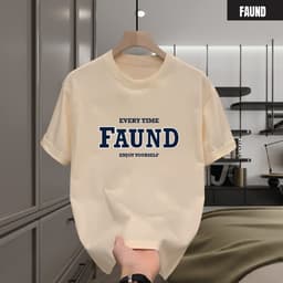 Áo thun cổ tròn unisex FRAUND chất cotton mềm mại, Tee shirt áo thun in phong cách boy phố trẻ trung 4