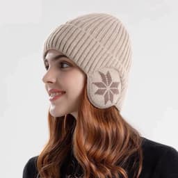 Mũ Len Bịt Tai Unisex Giữ Ấm Mùa Đông Thời Trang Phong Cách 9