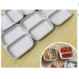Combo 10 Đĩa Chấm nhựa phíp Việt Nhật đựng nước sốt nước chấm gia vị quán ăn bền đẹo 4