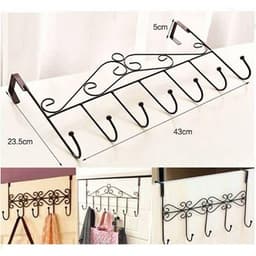 Móc Treo Quần Áo Sau Cửa 7 Chấu Bằng Thép Không Gỉ Gọn Gàng Tiện Dụng🍀FREESHIP🍀Móc Treo Đồ Sau Cửa-Móc Treo Đa Nă 1