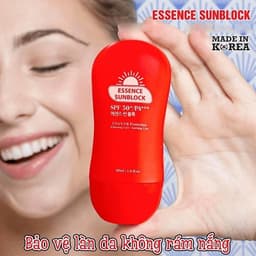 Kem chống nắng Essence Sunblock Hàn quốc SPF50+/ PA+++ 40ML - Cam kết chính hãng 4