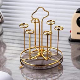 Khay Úp Cốc Hươu Vàng Kèm Bộ Hứng Nước Tiện Dụng Mẫu Mã Sang Trọng Hiện Đại 3