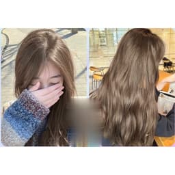 Thuốc nhuộm tóc tại nhà,  Thuốc nhuộm tóc màu NÂU SỮA không tẩy I Cheeng+ 2