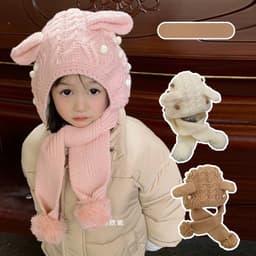 Mũ len đan Đồ xinh Vân Lee ms026 cho bé yêu các màu đến 5 tuổi 5