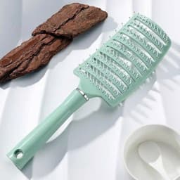 Lược chải tóc ABS dẻo dai massage, làm xoăn, gỡ rối 2