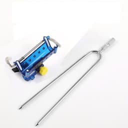 Chống Cần Câu Tay Bằng Kim Loại Kết Hợp Nhựa ABS, Xoay 360 Độ Chống Rỉ Tự Khóa Đa Năng Tiện Dụng SKK15 3