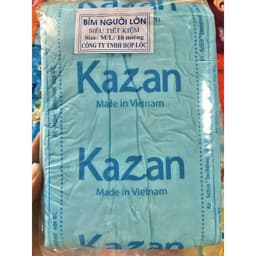 Sét 5 Bỉm đi sinh cho mẹ, bỉm người lớn KAZAN thấm hút tốt 3