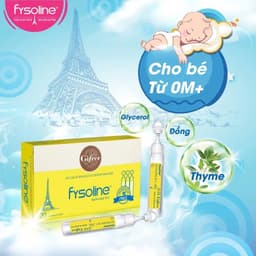 Combo Nước muối sinh lý FYSOLINE Hồng 40 ốngx5ml, Xanh 20 ốngx5ml và Vàng 20 ốngx5ml (Date T4.2027) 6