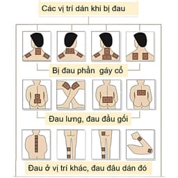 Combo 5 Gói Cao Dán Xương Khớp Cụ Tòng - Thảo Dược Tự Nhiên 4