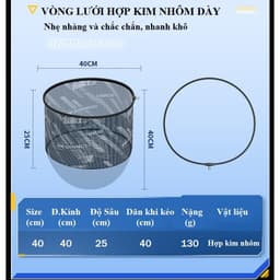 Vợt Cá Câu Đài Carbon Vợt Cá Gấp Gọn Cao Cấp chuyên dụng câu đài KK18 6