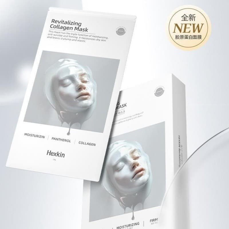 [Chính Hãng] Mặt Nạ HEXKIN Revitalizing Collagen Mask 23g x 5 Miếng tiemcohaii