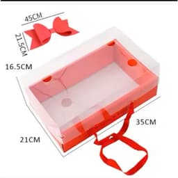 Hộp nơ lớn đựng quà cao cấp, quà sinh nhật, hộp quà giáng sinh, hộp cắm hoa, hộp đựng hoa quả 9