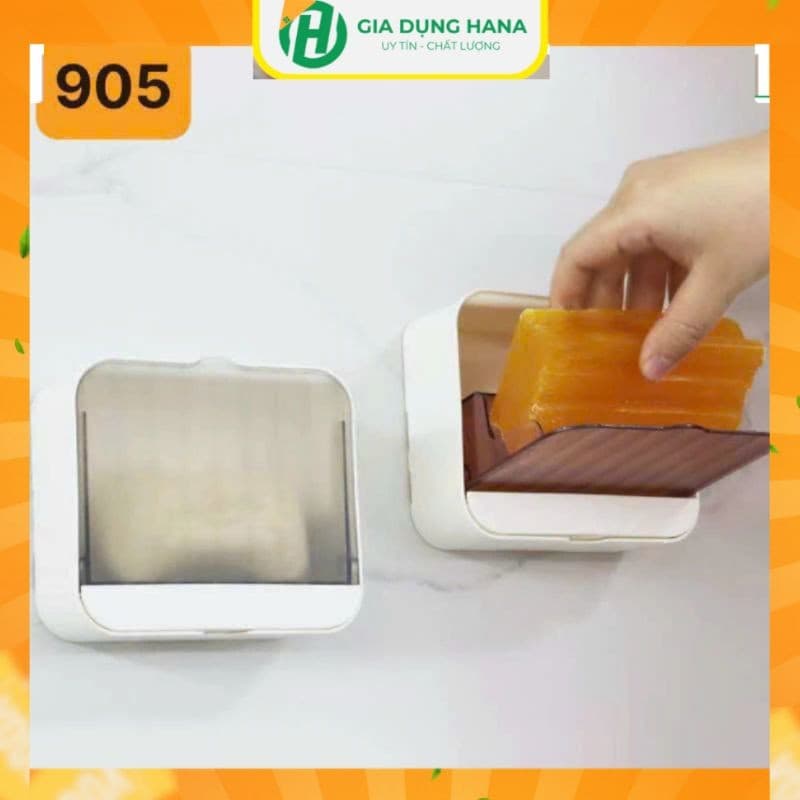 Khay Hộp Đựng Xà Phòng Có Nắp Đậy Và Khay Hứng Nước Tiện Lợi Mang Lại Không Gian Gọn Gàng Sạch Sẽ