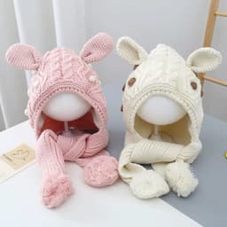 Mũ len đan Đồ xinh Vân Lee ms026 cho bé yêu các màu đến 5 tuổi 8