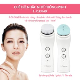 Máy rửa mặt công nghệ siêu âm bổ sung ION 3in1 Nanotime F62 làm sạch sâu cho làn da khỏe mạnh 3