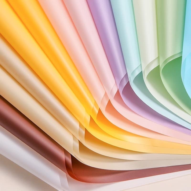 Giấy gói hoa chống thấm nước bóng mờ