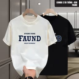 Áo thun cổ tròn unisex FRAUND chất cotton mềm mại, Tee shirt áo thun in phong cách boy phố trẻ trung 3