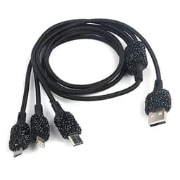 Mới Bling USB Sạc Xe Hơi 5V 2.1A Cổng Kép Nhanh Adapter Màu Hồng Trang Trí Ô Tô Kiểu Dáng Xe Kim Cương Phụ Kiện Xe Hơi Nội Thất Cho Người Phụ Nữ 7